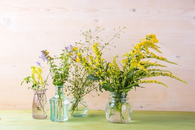 Wild flowers in a bouquet