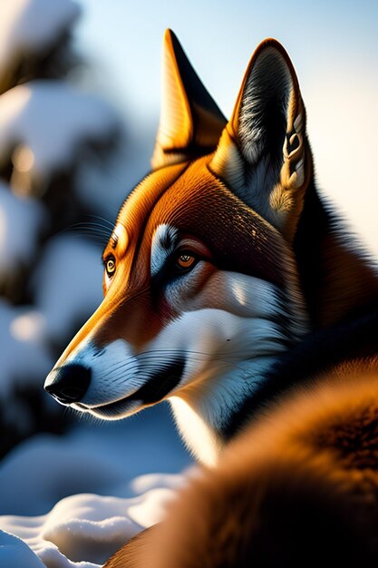 Wild fox fox