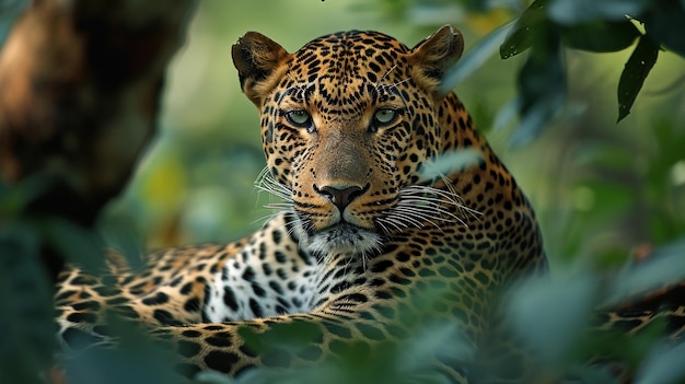 Wild leopard