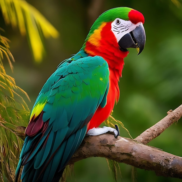 Wild Parrot Ai Generated