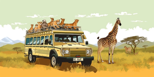 Wild Safari Adventures Exploring the Majestic Wildlife of Africa