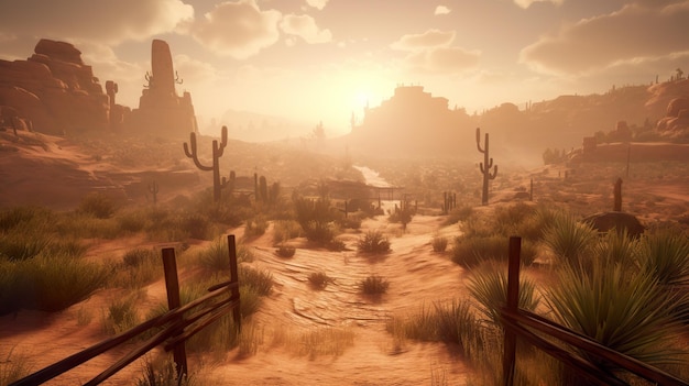 Wild west games ai genereren