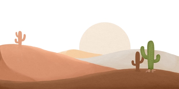 wild west png desert border transparent background