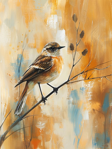 Wild Whinchat spotted