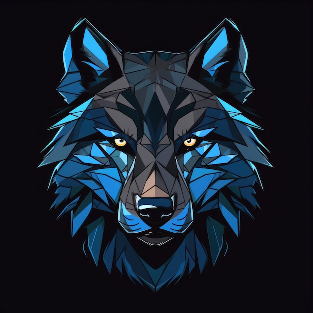 Wild wolf illustrations image