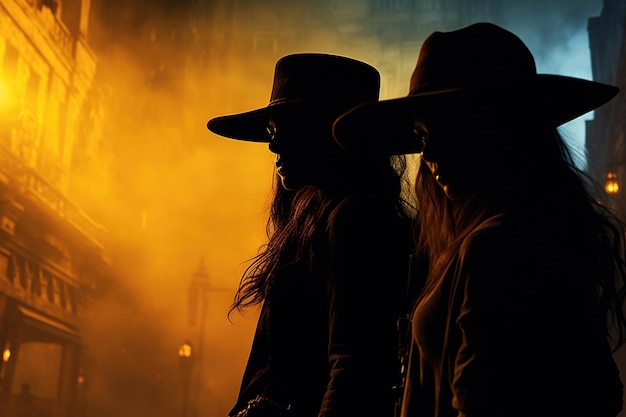 Wilde Westen meisjes westerns bandieten en bandieten sheriffs overvallers en politieagenten stilering en glamour authenticiteit van Texas felle blik van zelfvertrouwen