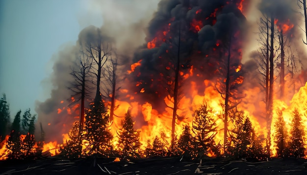 a wildfire is seen in this undated file photo.