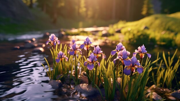 Wildflowers in Columbia River Gorge National Scenic Area