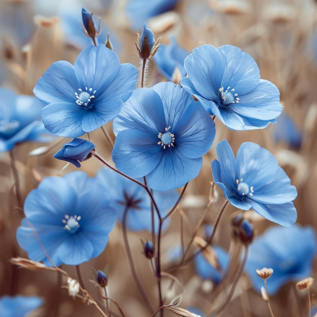 Wildflowers that are blue