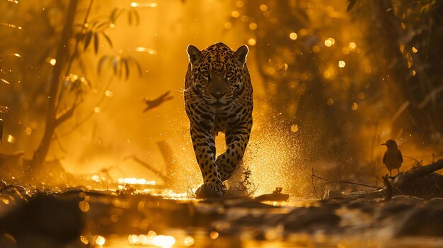 A wildlife photography concept jaguar photograph