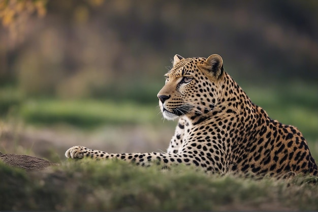 Wildlife photography of leopard in the wild