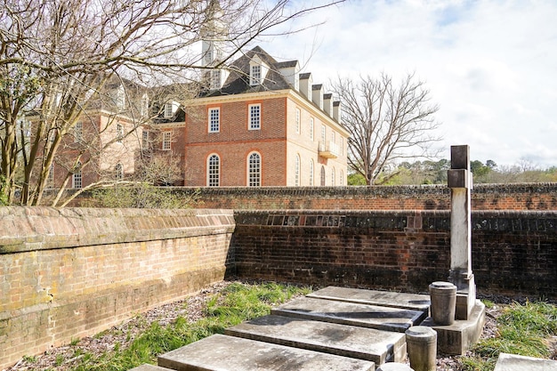 Williamsburh Virgina historical houses