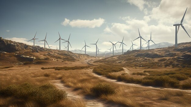 Wind farm ai generate