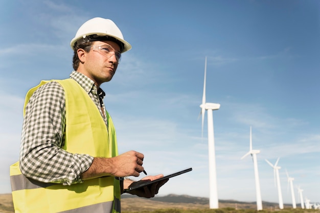 Wind farms fields