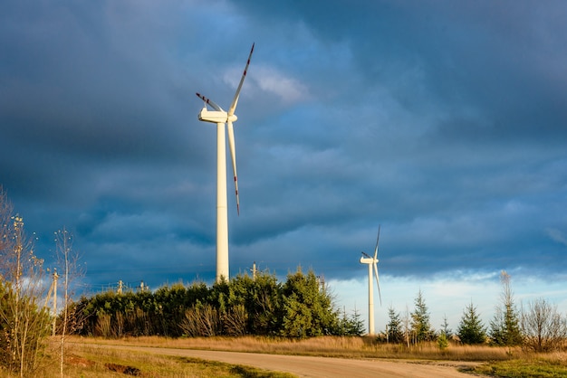 Ветряная турбина для электроэнергии на поле