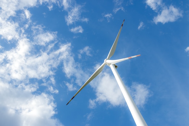 Wind turbine farm power generator for production of renewable green energy