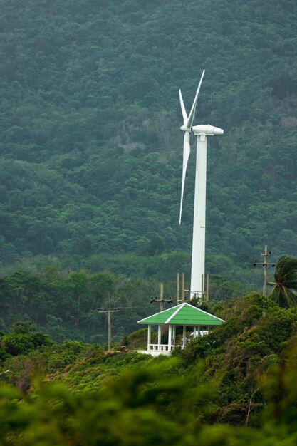 Wind turbine in Phuket