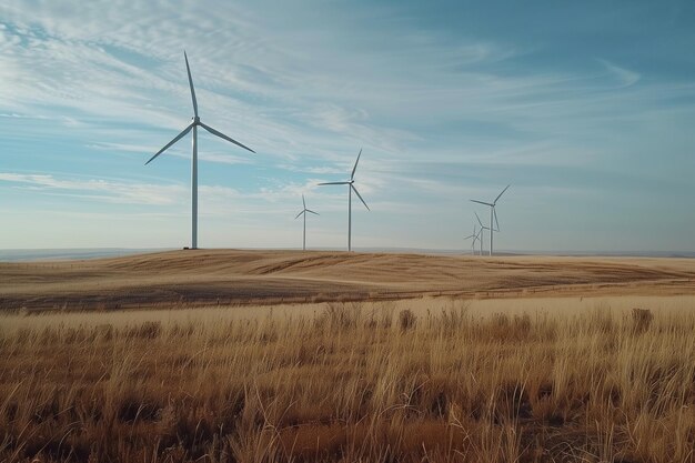 Wind Turbines Windmill Energy Farm