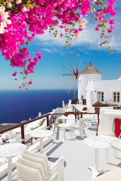 Windmill of Oia Santorini