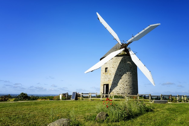 Windmill in Pontorson