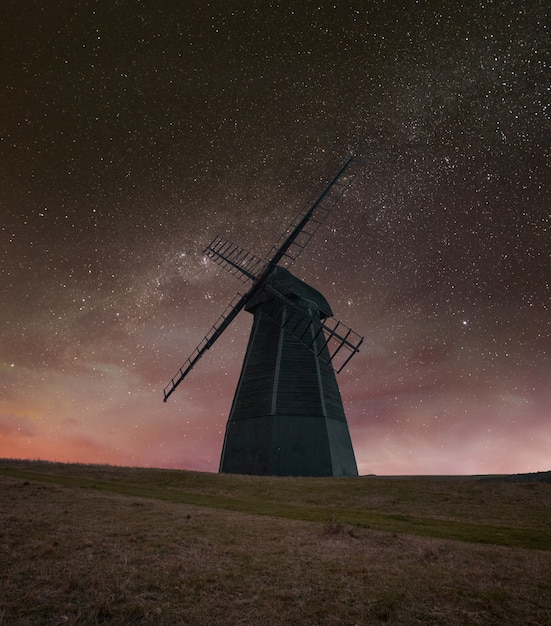 Windmolen 's nachts