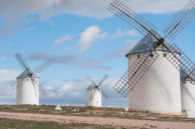 Windmolens in La Mancha Spanje