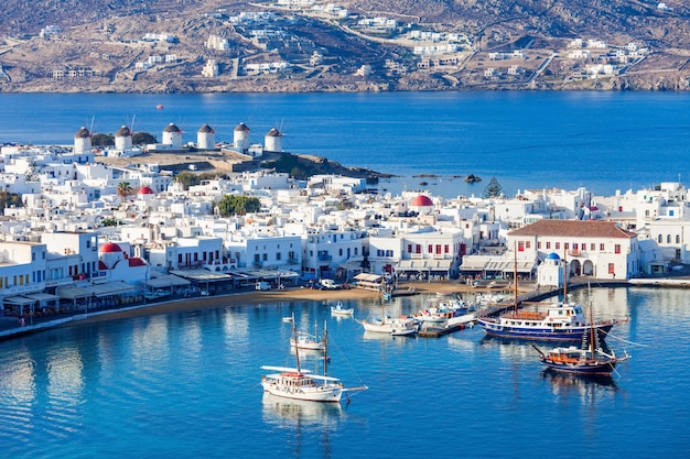 Windmolens op Mykonos