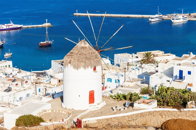 Windmolens op Mykonos