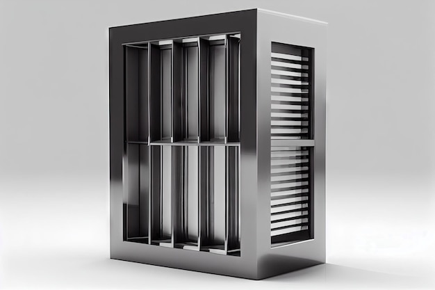 Window louver with vertical louvers providing privacy and ventilation