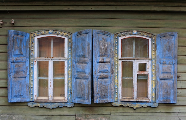 Window of an old house.