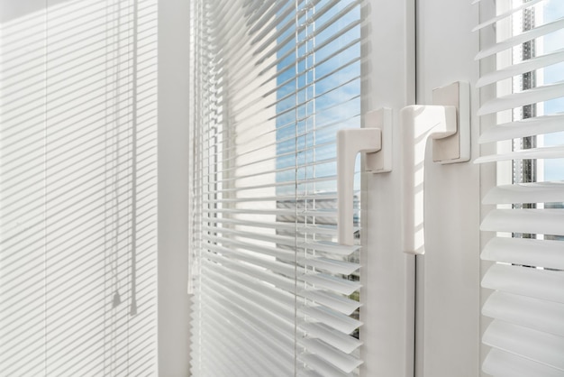 Window PVC plastic Louver blinds