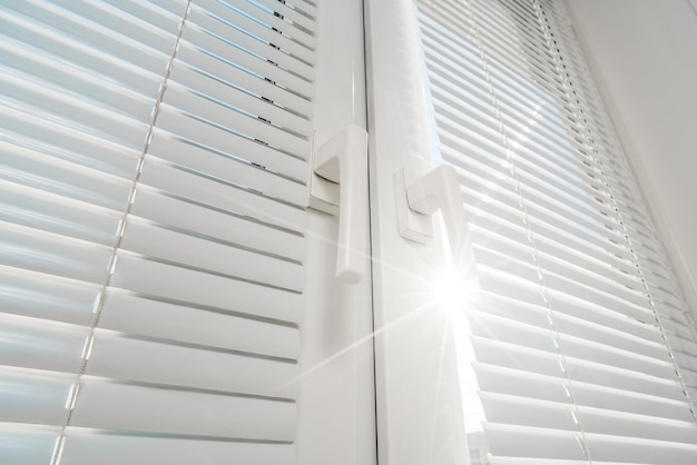 Window PVC plastic Louver blinds