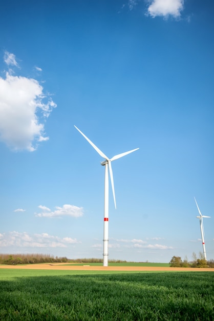 Windturbine boerderij