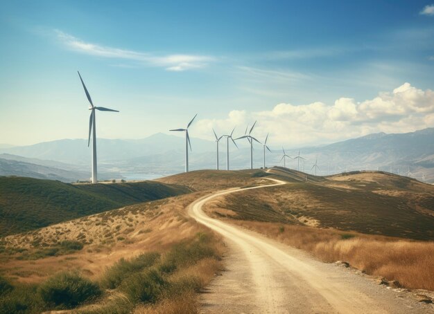 Windturbines op Grassy Hill