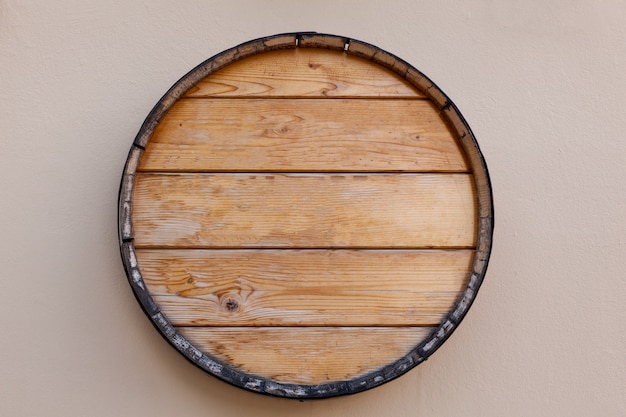 Wine barrel top 