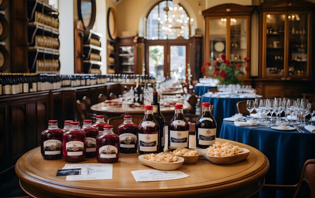 Foto cantina di un'azienda vinicola