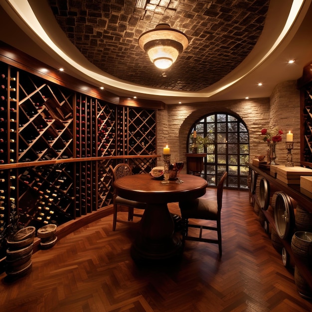 Photo wine cellar