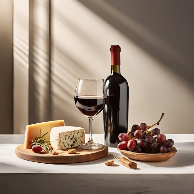 Wine and Cheese Set