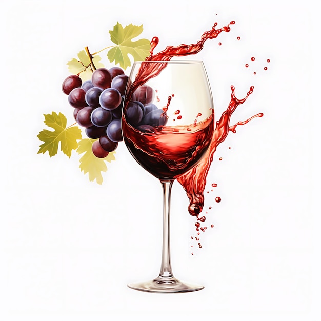 Photo wine glass clipart