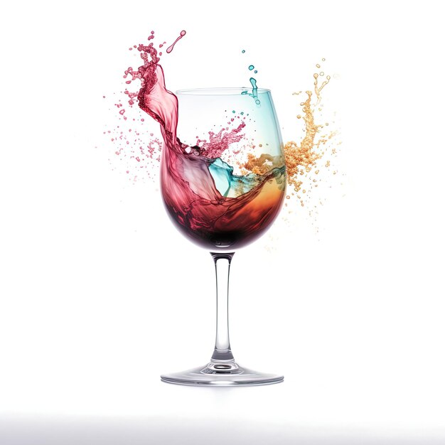 wine splash