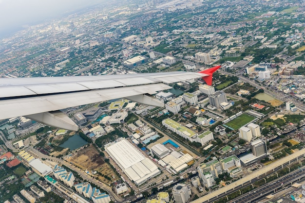 Foto ala dell'aeroplano