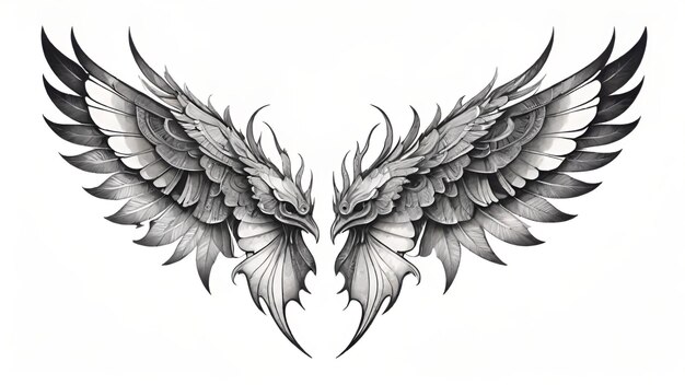 Wing Illustrations That Will Make Your Designs Stand Out