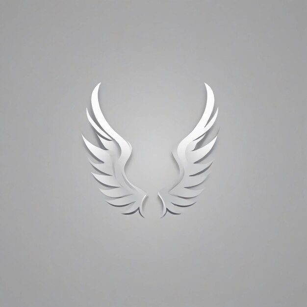 Wing logo design wing vector