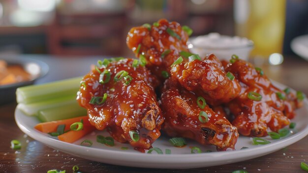 Wing Perfection Irresistible Buffalo Chicken with Cool Ranch Fixings