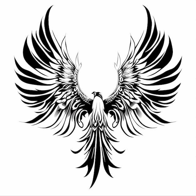 wing tattoo design
