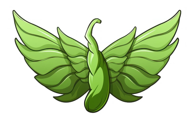 Photo winged bean icon on white background ar 32 v 52 job id 6c7d58197e214729aa65f02d5018cd95