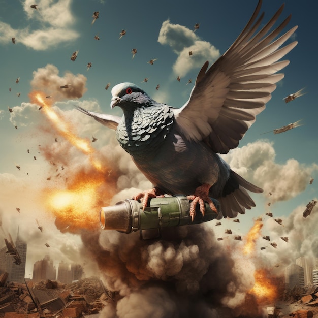 Winged Warriors The Secret Link between Pigeons and Missiles