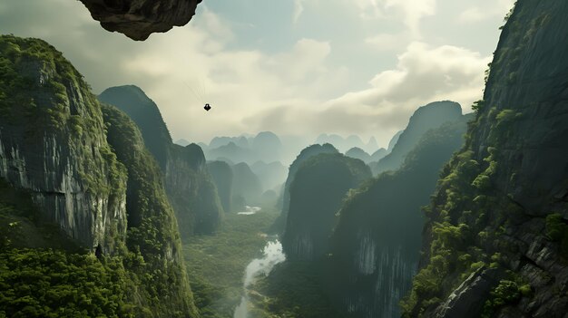 Foto spedizione di paracadutismo wings of discovery nel cuore di son doong