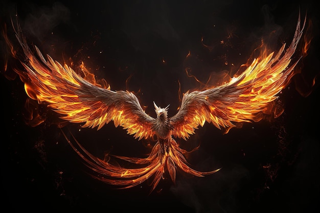 Wings in Flame and Fire