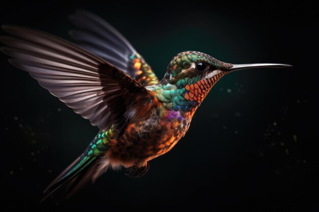 Фото wings of wonder запечатлели быстрые взмахи крыльев изящной колибри